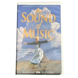 5/$25 VHS The Sound of Music Movie Rodger’s & Hammersteins Julie Andrews 1965